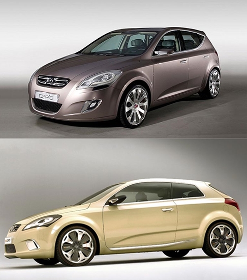 kia ked 1 ked 2 concept car