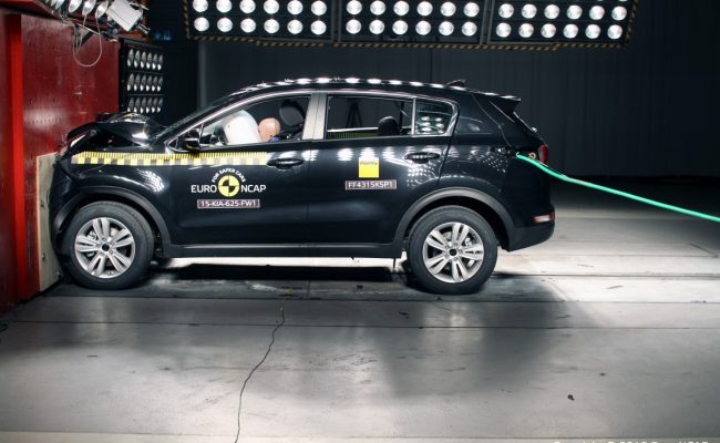 5 zvezdic po Euro NCAP za novega Kia Sportaga in Optimo