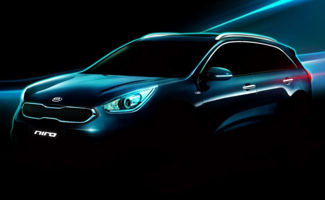 Kia razkriva hibridnega terenca Niro
