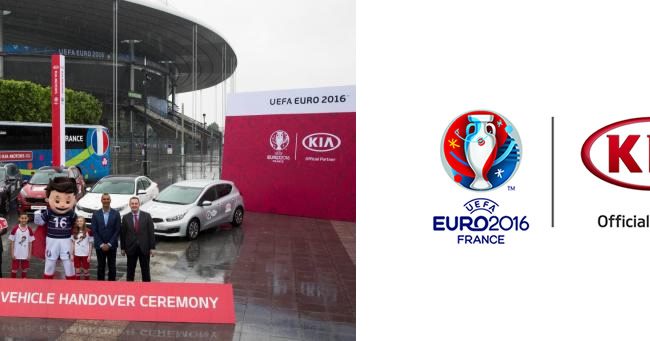 Kia s svojo floto nared za EURO 2016