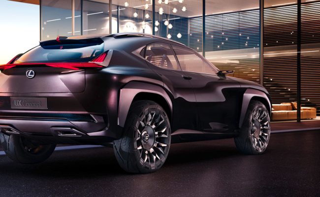 Lexus UX koncept s hologramom
