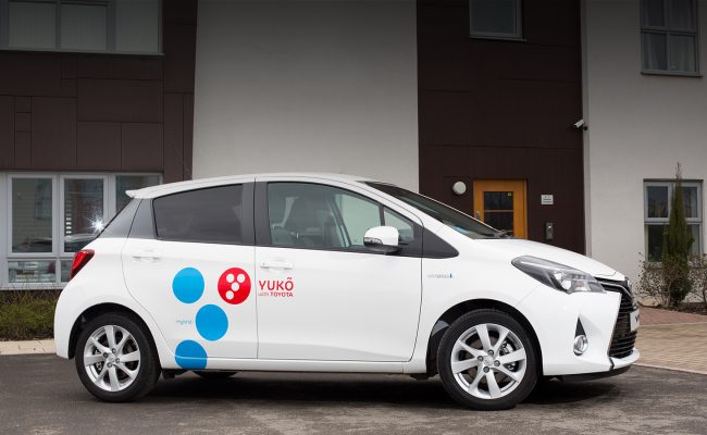 Skupna raba avtomobilov Toyota Yuko