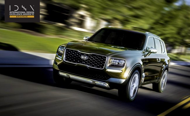 Oblikovalska nagrada za futuristični Kia Telluride