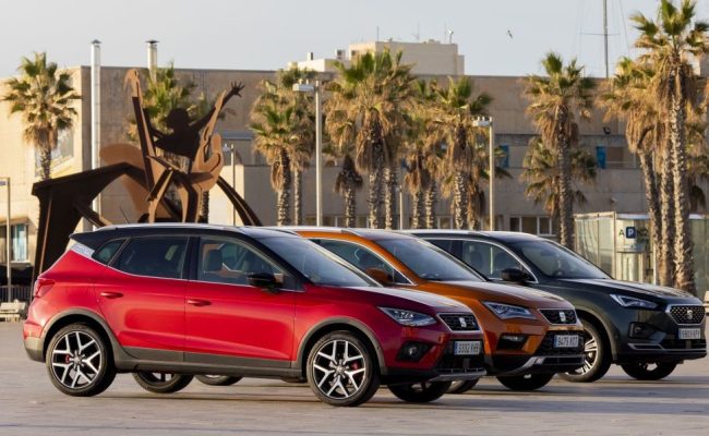 SEAT-ovi trije SUV modeli prvič skupaj na cesti